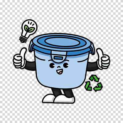 편집이미지 캐릭터 전구 누끼 사람없음 파란색 뚜껑 용기 따봉 PNG 다회용품 재활용표시 그릇 컬러 표시 재활용 최고 재활용품 파일형식