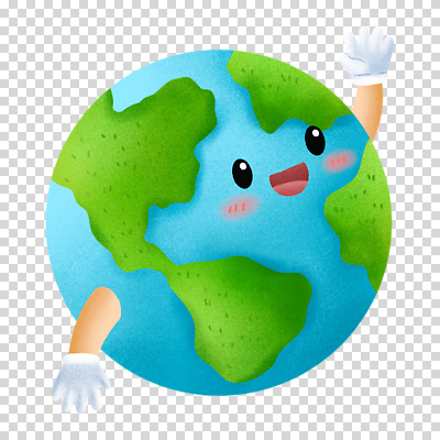편집이미지 누끼 사람없음 손들기 PNG 지구캐릭터 캐릭터 지구 모션 파일형식
