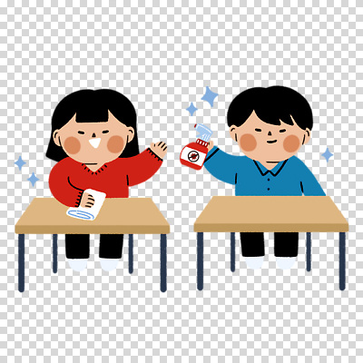 전신 편집이미지 여자 남자 들기 누끼 두명 반짝임 뿌리기 책상 분무기 걸레 닦기 PNG 소독 가구 모션 사람 청소도구 파일형식