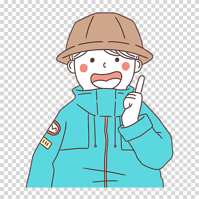 편집이미지 남자 하늘색 한명 누끼 상반신 외투 PNG 벙거지모자 깨달은 모자_잡화 1 상의 사람 파란색 파일형식