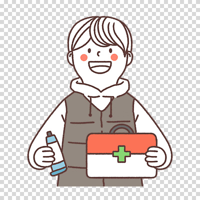 편집이미지 남자 한명 들기 누끼 상반신 구급상자 PNG 연고 1 모션 사람 의료용품 파일형식