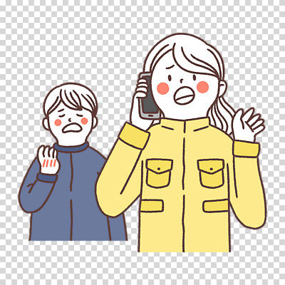 편집이미지 여자 남자 누끼 상반신 두명 스마트폰 고통 상처 통화 PNG 119 신고 감정 모션 사람 핸드폰 스마트기기 소방 전화번호 파일형식