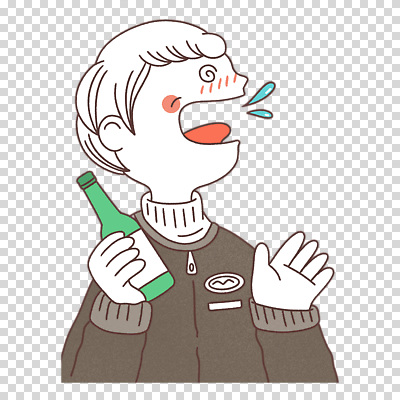 편집이미지 남자 한명 들기 누끼 만취 소주병 침 PNG 홍조 1 모션 술병 사람 소주 술취함 증상 파일형식