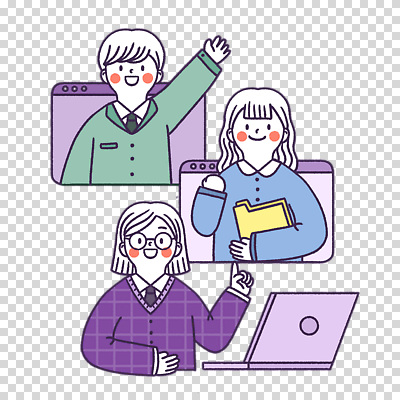 편집이미지 여자 남자 들기 누끼 상반신 세명 노트북 손들기 보라색 파이팅 가리킴 폴더 PNG 인터넷창 화상통화 안경낌 안경 컬러 인터넷 모션 사람 손짓 전자제품 파일 통화 파일형식
