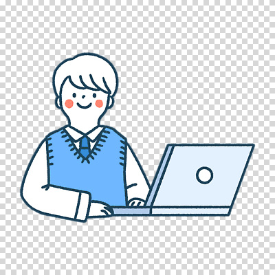 편집이미지 남자 한명 누끼 상반신 노트북 PNG 1 사람 전자제품 파일형식