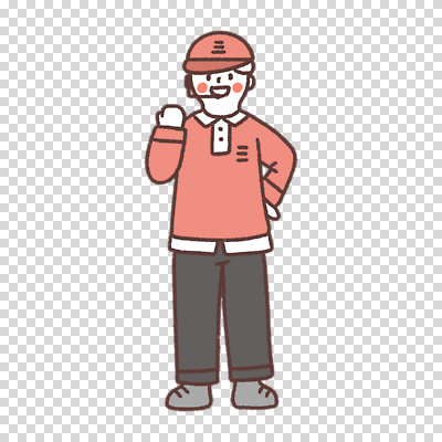 전신 편집이미지 남자 허리손 한명 누끼 빨간색 헤드셋 PNG 캡모자 모자_잡화 1 컬러 음향기기 포즈 사람 헤드폰 파일형식