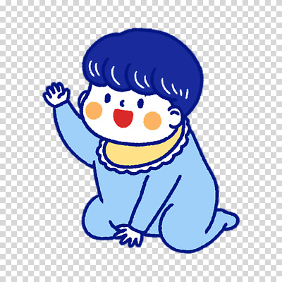 1 옷 모션 사람 아기용품 파일형식 무릎꿇기 턱받이 유아복 손들기 전신 한명 남자 아기 편집이미지 PNG 누끼