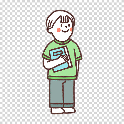 전신 편집이미지 남자 어린이 한명 들기 누끼 책 PNG 1 모션 사람 파일형식