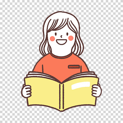 편집이미지 여자 어린이 한명 들기 누끼 상반신 책 독서 PNG 1 모션 사람 파일형식
