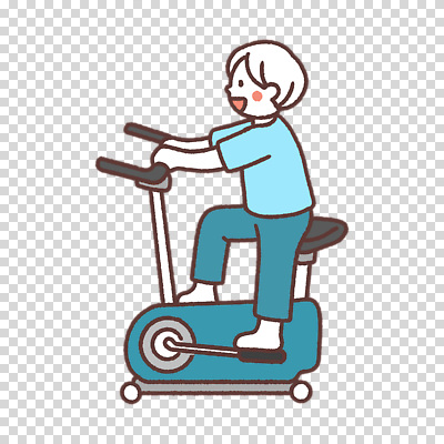 전신 편집이미지 남자 한명 누끼 파란색 운동 헬스사이클 PNG 1 컬러 건강 사람 운동기구 파일형식