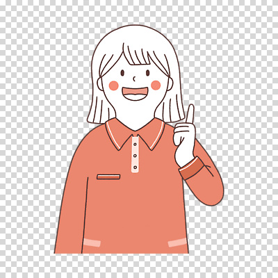 편집이미지 여자 한명 누끼 상반신 빨간색 가리킴 PNG 깨달은 1 컬러 사람 손짓 파일형식 모션