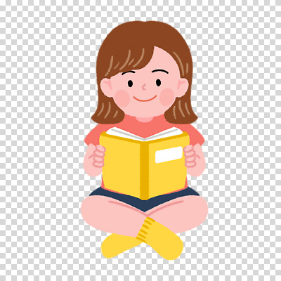 전신 편집이미지 여자 어린이 한명 들기 누끼 책 독서 가부좌 PNG 1 모션 사람 앉기 파일형식