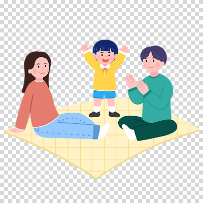전신 편집이미지 여자 남자 어린이 누끼 세명 소풍 만세 박수 돗자리 가부좌 PNG 모션 사람 앉기 손짓 야외활동 파일형식