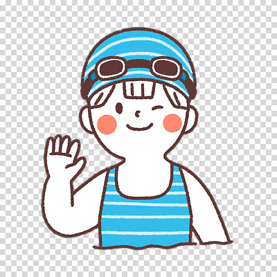 편집이미지 여자 수영복 하늘색 한명 누끼 상반신 수영 물안경 손인사 수영모 PNG 1 옷 사람 파란색 수상스포츠 인사 수영용품 파일형식