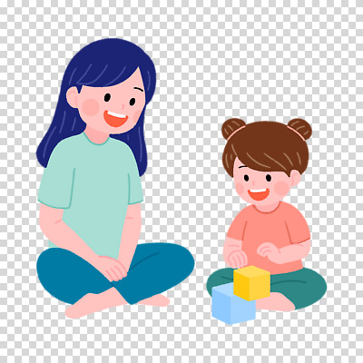 전신 편집이미지 여자 어린이 놀이 모녀 누끼 두명 가부좌 PNG 블록쌓기 딸 가족 엄마 사람 앉기 쌓기 블록 파일형식