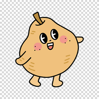 편집이미지 누끼 사람없음 배 PNG 배캐릭터 캐릭터 과일 파일형식