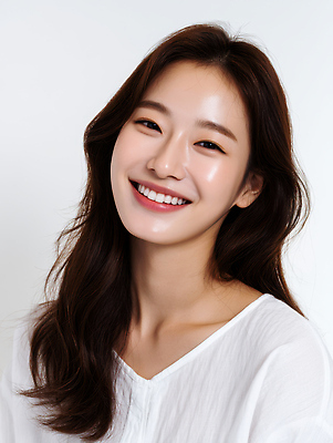 JPG 모델 편집이미지 여자 한명 미소 상반신 성인 뷰티풀 의료성형뷰티 성인여자한명만 편집실사 AI인물포토 AI콘텐츠 1 표정 사람 CG 여자한명만 성인여자만 파일형식 AI포토