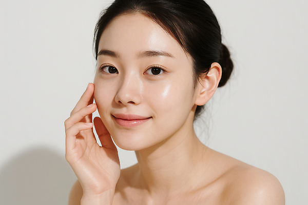 JPG 모델 편집이미지 여자 한명 미소 상반신 성인 뷰티 턱괴기 의료성형뷰티 성인여자한명만 편집실사 물광 AI인물포토 AI콘텐츠 1 모션 표정 사람 CG 여자한명만 성인여자만 파일형식 AI포토