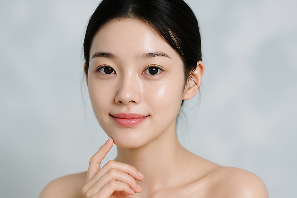 JPG 모델 편집이미지 여자 한명 미소 상반신 성인 뷰티 손들기 의료성형뷰티 성인여자한명만 편집실사 물광 AI인물포토 AI콘텐츠 1 모션 표정 사람 CG 여자한명만 성인여자만 파일형식 AI포토