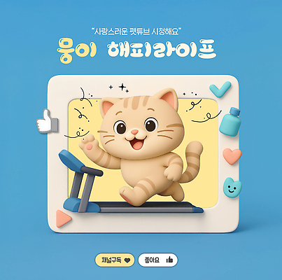 PSD 편집이미지 행복 미소 사람없음 일상 라이프 파란색 반짝임 달리기 3D 손들기 고양이 하트 물통 체크표시 런닝머신 따봉 구독 러닝 좋음 브이로그 유튜브 이미지편집 편집3D 모양 라이프스타일 감정 컬러 컨셉 포유류 모션 표정 생활 반려동물 운동기구 최고 디지털합성 확인 동영상 파일형식