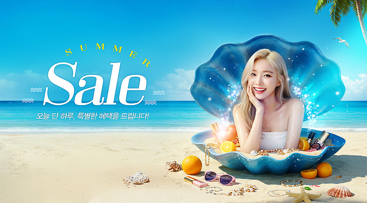 PSD 편집이미지 여자 하늘색 오렌지 장신구 하늘 불가사리 한명 미소 상반신 성인 해변 여름 모래사장 선글라스 야자수 세일 턱괴기 오픈 조개껍데기 의료성형뷰티 성인여자한명만 이미지편집 나무 1 계절 안경 바다 과일 모션 조개 극피동물 표정 사람 파란색 여자한명만 성인여자만 파일형식