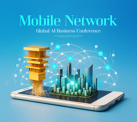 PSD 편집이미지 모바일 사람없음 파란색 스마트폰 미래도시 전자회로 홀로그램 네트워킹 이미지편집 컬러 미래 핸드폰 스마트기기 도시 네트워크 회로판 파일형식