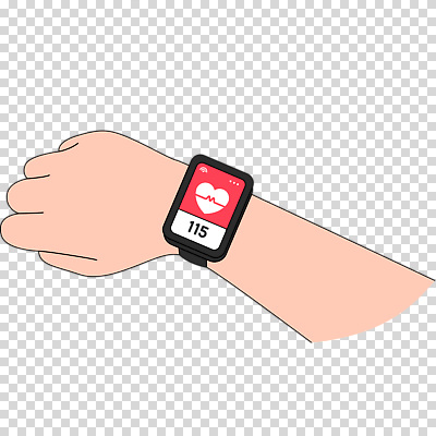 편집이미지 손 누끼 신체부위 맥박 PNG 맥박측정 스마트워치 의학 사람 스마트기기 측정 웨어러블 파일형식