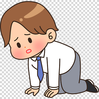 1 옷 남자 감정 컨셉 비즈니스 모션 사람 직장인 파일형식 비즈니스맨 좌절 정장 엎드리기 전신 한명 편집이미지 PNG 누끼