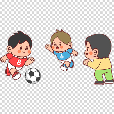 전신 편집이미지 남자 어린이 축구공 미소 누끼 소년 세명 달리기 손들기 축구 골키퍼 PNG 소년만 공 축구용품 모션 운동선수 표정 사람 구기 남자만 어린이만 파일형식