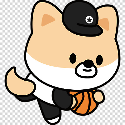 편집이미지 농구공 미소 들기 누끼 사람없음 달리기 강아지 개캐릭터 PNG 캡모자 모자_잡화 동물캐릭터 공 모션 농구 표정 반려동물 개 파일형식