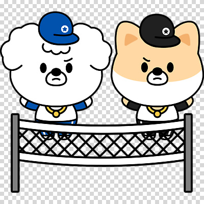 편집이미지 누끼 사람없음 손들기 점프 네트 강아지 집중 개캐릭터 PNG 블로킹 캡모자 모자_잡화 스포츠 동물캐릭터 컨셉 모션 반려동물 개 파일형식