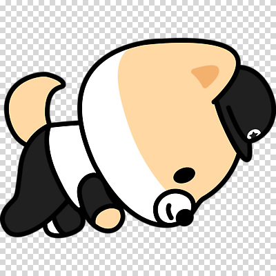 편집이미지 미소 누끼 사람없음 강아지 개캐릭터 준비자세 PNG 캡모자 모자_잡화 동물캐릭터 포즈 표정 반려동물 개 준비 파일형식