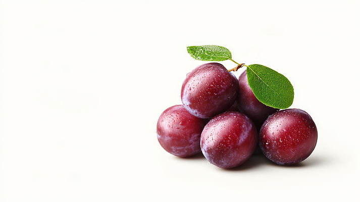 JPG 편집이미지 열매 잎 여름음식 사람없음 물방울 신선 자두 제철과일 편집실사 AI포토 AI콘텐츠 식물 음식 과일 CG 제철 파일형식 여름_계절