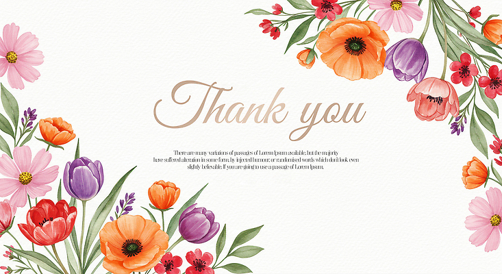 PSD 편집이미지 잎 프레임 사람없음 튤립 화려 감사 땡큐 아네모네 이미지편집 카드프레임 식물 꽃 감정 컨셉 파일형식