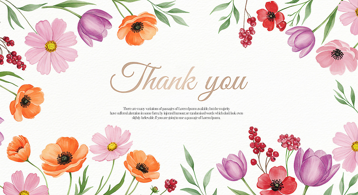 PSD 편집이미지 잎 프레임 사람없음 튤립 화려 감사 땡큐 아네모네 이미지편집 카드프레임 식물 꽃 감정 컨셉 파일형식