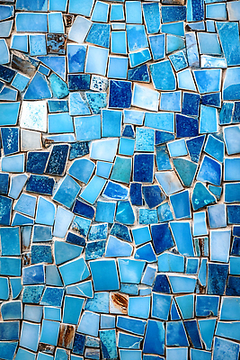 JPG 편집이미지 패턴 사람없음 파란색 타일 타일모양 타일바닥 타일벽 편집실사 AI포토 AI콘텐츠 모양 벽 컬러 무늬 바닥 CG 파일형식