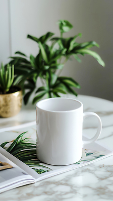 JPG 편집이미지 화분 여유 잎 탁자 티타임 사람없음 햇빛 평화 머그컵 잡지 대리석 편집실사 AI포토 AI콘텐츠 식물 감정 가구 컨셉 재료 휴식 간행물 컵 태양 CG 파일형식