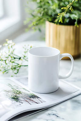 JPG 편집이미지 화분 여유 잎 탁자 티타임 사람없음 햇빛 평화 머그컵 잡지 창가 대리석 편집실사 AI포토 AI콘텐츠 식물 감정 가구 컨셉 재료 창문 휴식 간행물 컵 태양 CG 파일형식