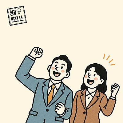 PSD 여자 남자 일러스트 성공 협력 웃음 정장 성인 두명 손들기 파이팅 기쁨 비즈니스맨 비즈니스우먼 성인만 국내일러스트 옷 감정 컨셉 비즈니스 모션 표정 사람 직장인 파일형식