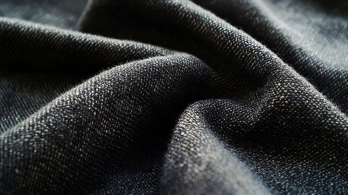 JPG 편집이미지 백그라운드 근접촬영 사람없음 검은색 주름 천 질감 패브릭 편집실사 AI포토 AI콘텐츠 뷰포인트 컬러 직물 CG 파일형식