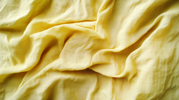 JPG 편집이미지 백그라운드 근접촬영 사람없음 노란색 주름 천 질감 패브릭 편집실사 AI포토 AI콘텐츠 뷰포인트 컬러 직물 CG 파일형식