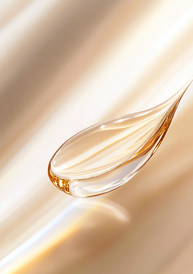 JPG 편집이미지 사람없음 흐름 물방울 액체 질감 웨이브 베이지색 편집실사 AI컴퓨터그래픽 AI콘텐츠 컬러 컨셉 CG 파일형식