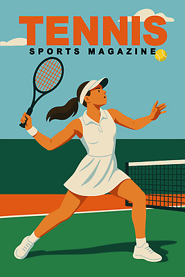 전신 구름 여자 스포츠 일러스트 하늘 한명 들기 성인 테니스라켓 잡지 스윙 테니스장 테니스공 테니스선수 썬캡 테니스복 성인여자한명만 국내일러스트 AI파일 자연요소 모자_잡화 1 포즈 공 스포츠시설 모션 운동선수 사람 간행물 운동복 테니스 라켓 테니스용품 여자한명만 성인여자만 파일형식 벡터