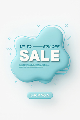 도형 PSD 템플릿 포스터 하늘색 추상 그림자 사람없음 쇼핑 3D 세일 이미지템플릿 무늬 파란색 디지털합성 파일형식