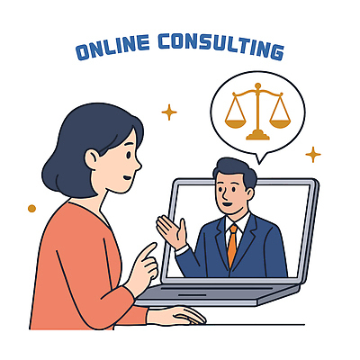 여자 남자 말풍선 일러스트 미소 정장 상반신 두명 노트북 반짝임 손들기 가리킴 상담 온라인 천칭저울 국내일러스트 AI파일 옷 모션 표정 저울 사람 손짓 전자제품 파일형식 벡터