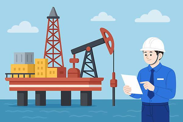 구름 남자 바다 일러스트 하늘 한명 미소 들기 안전 성인 파란색 가리킴 안전모 문서 점검 관리자 시추선 성인남자한명만 국내일러스트 AI파일 자연요소 1 컬러 모션 표정 사람 손짓 헬멧 안전장비 남자한명만 성인남자만 파일형식 벡터