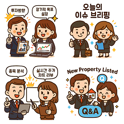 전신 여자 남자 말풍선 서류가방 일러스트 그래프 주택 미소 들기 정장 여러명 상반신 성인 노트북 반짝임 펜 손들기 가리킴 상승 손인사 따봉 서류판 주식투자 질의응답 성인만 국내일러스트 AI파일 옷 다수 컨셉 가방 모션 표정 사람 손짓 건물 전자제품 필기구 사무용품 인사 최고 주식 투자 파일형식 벡터