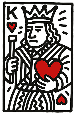 남자 라인일러스트 일러스트 왕관 한명 들기 상반신 성인 검은색 하트 트럼프 왕 K 성인남자한명만 국내일러스트 AI파일 모양 1 알파벳 컬러 모션 사람 놀이용품 남자한명만 성인남자만 파일형식 벡터