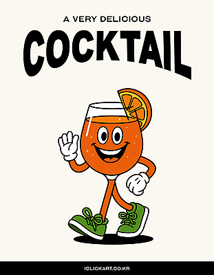 일러스트 잔 미소 사람없음 걷기 귀여움 주황색 칵테일 칵테일잔 손인사 오렌지조각 일러캐릭터 AI파일 캐릭터 식기 컬러 컨셉 술잔 오렌지 모션 주류 표정 인사 파일형식 벡터