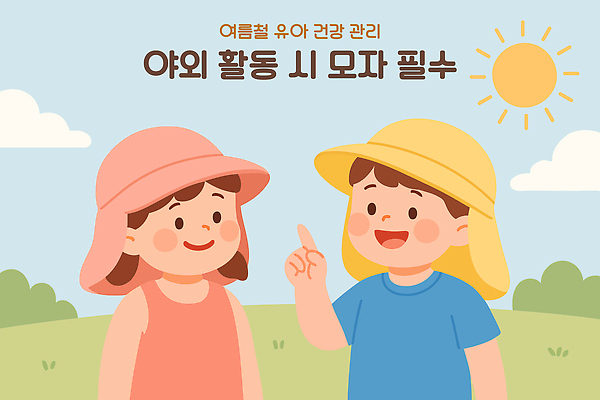 구름 모자 여자 남자 어린이 일러스트 하늘 미소 소녀 소년 잔디 초원 상반신 두명 여름 태양 야외활동 건강관리 가리킴 풀 어린이만 국내일러스트 AI파일 자연요소 식물 잡화 계절 표정 건강 관리 사람 손짓 파일형식 벡터
